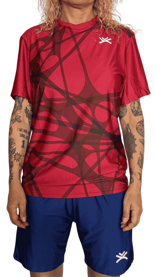 Camiseta técnica unisex UPF50+ Emberline – Protección solar activa con estilo