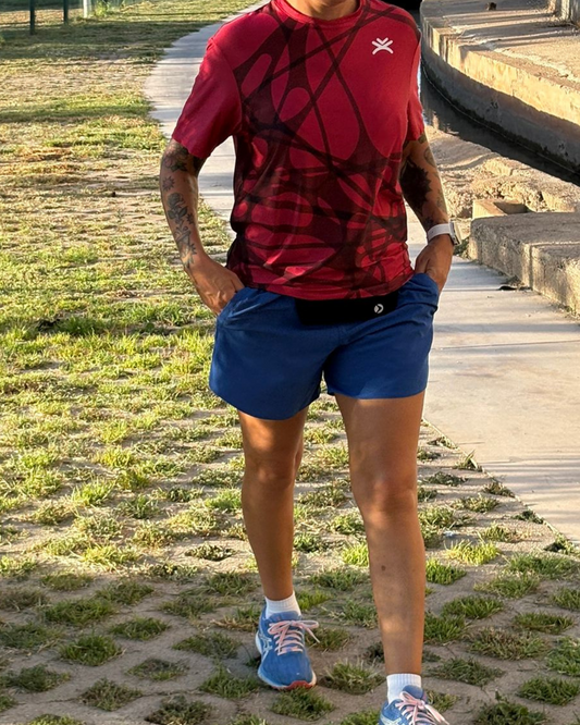 Camiseta técnica unisex UPF50+ Emberline – Protección solar activa con estilo