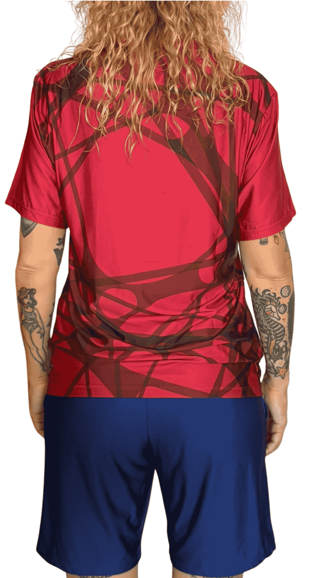 Camiseta técnica unisex UPF50+ Emberline – Protección solar activa con estilo