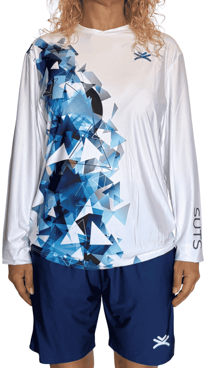 Camiseta técnica manga larga UPF50+ Ice Break – Protección solar para aventuras activas