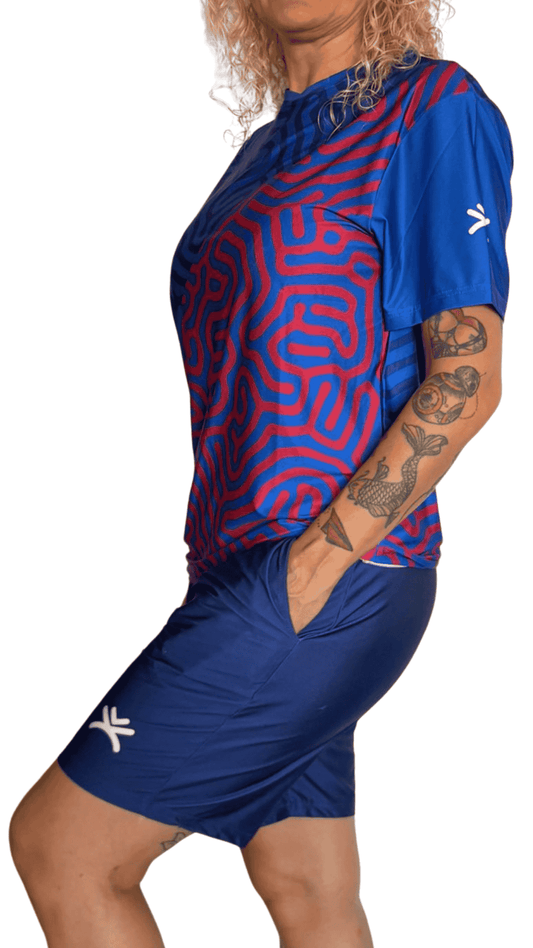 Pantalon corto técnico con bolsillos y proteccion UPF+50 - FlowFit de SUTS